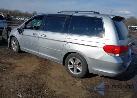 2010 Honda Odyssey Touring from USA, damaged, VIN 5FNRL3H90AB054663